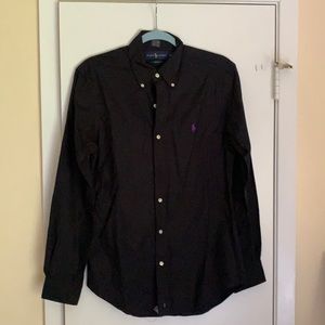 Ralph Lauren Black Button Down